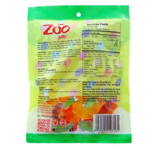 Kẹo dẻo Zoo gói 200g