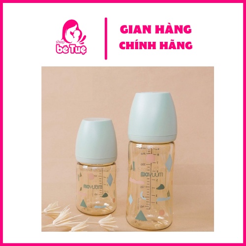 Bình sữa moyuum họa tiết mới 170ml 270ml