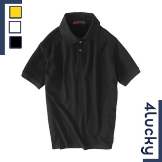 Áo thun polo basic trơn đủ màu dày đẹp co dãn 4 chiều 4Lucky- 9043