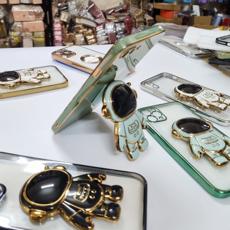 Đế đỡ lưng điện thoại Phi Hành Gia ,Iring dán lưng điện thoại, trang trí chống đổ xem phim,lướt web tiện lợi POP-IRING