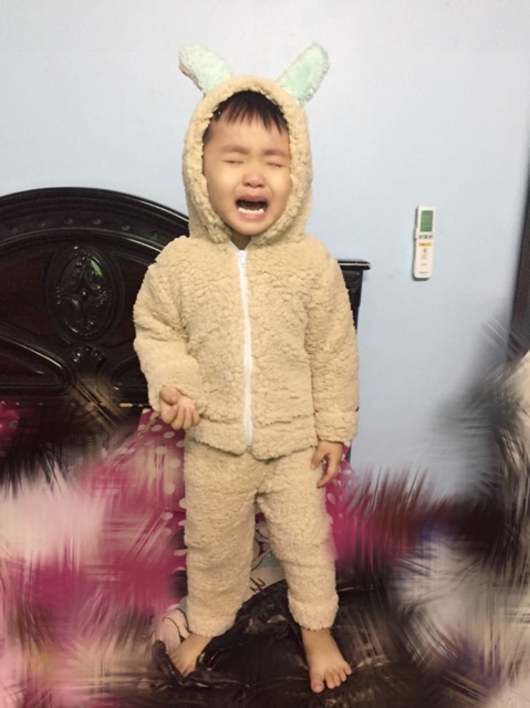 Bộ lông siêu ấm cho bé