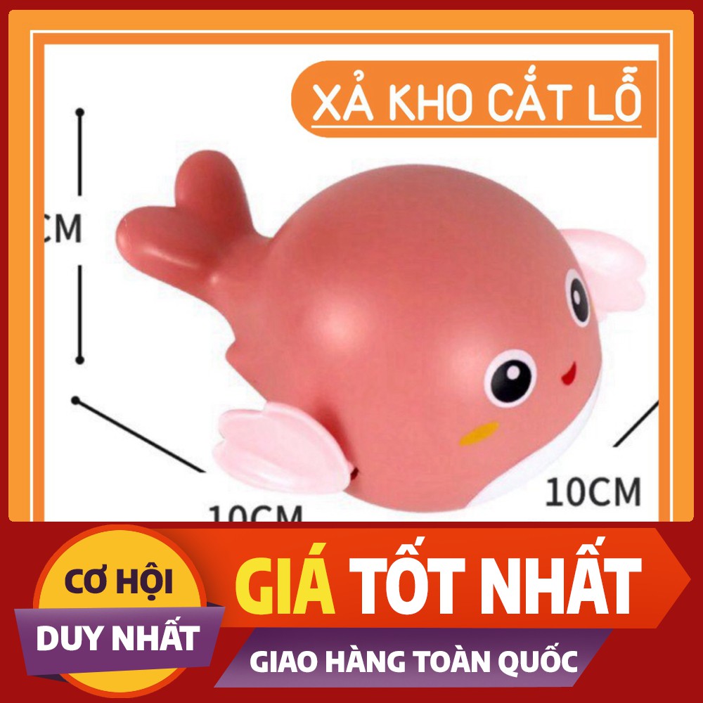 Đồ chơi CÁ HEO chạy cót bơi lội dưới nước cho bé_Cá heo bơi nước cho bé