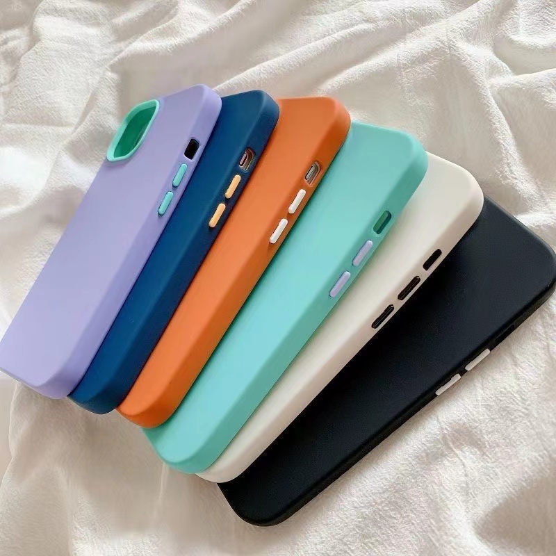 Ốp Điện Thoại TPU Silicon Chống Sốc 3 Trong 1 Sang Trọng Cho iPhone 13 12 11 Pro max X / XS XR XSMAX 8 7 PLUS 8 7 SE2020