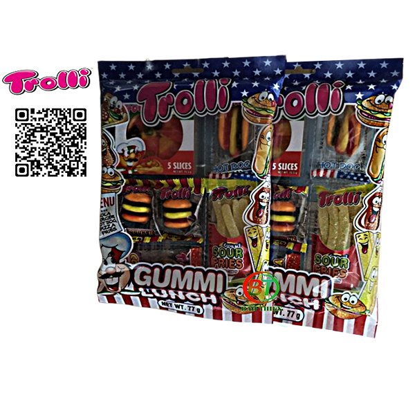 Kẹo dẻo Trolli  gói 77g tới 170g