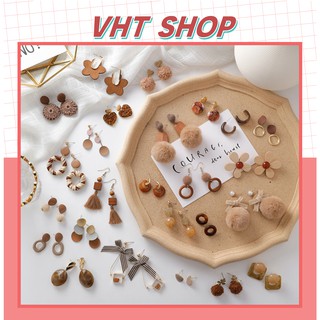 Bông Tai Nữ Thời Trang Phong Cách Vintage Hàn Quốc BT31-VHT SHOP