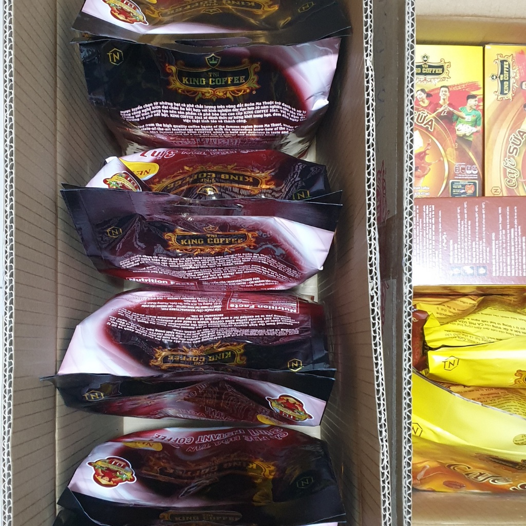 Cà phê hòa tan KING COFFEE 3IN1-Túi 88 gói x16g (1,4kg) | BigBuy360 - bigbuy360.vn