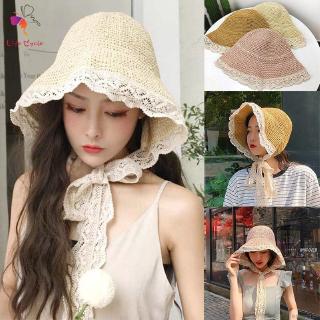 Nón cối phối ren cho nữ