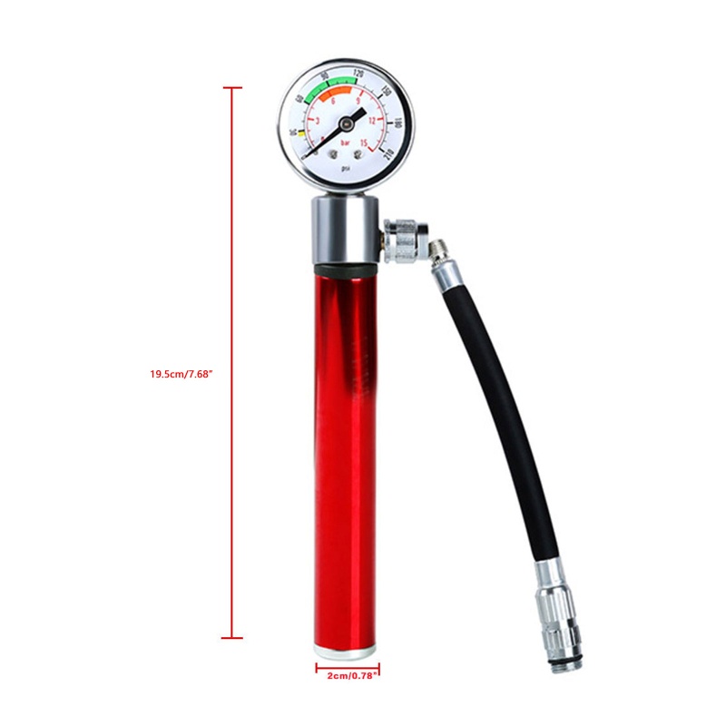 QQ Ống Bơm Xe Đạp Mini Di Động Dễ Sử Dụng