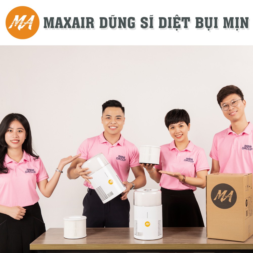 Máy lọc không khí MaxAir MA025 lọc sạch bụi mịn trong 10 phút, bảo hành chính hãng 12 tháng