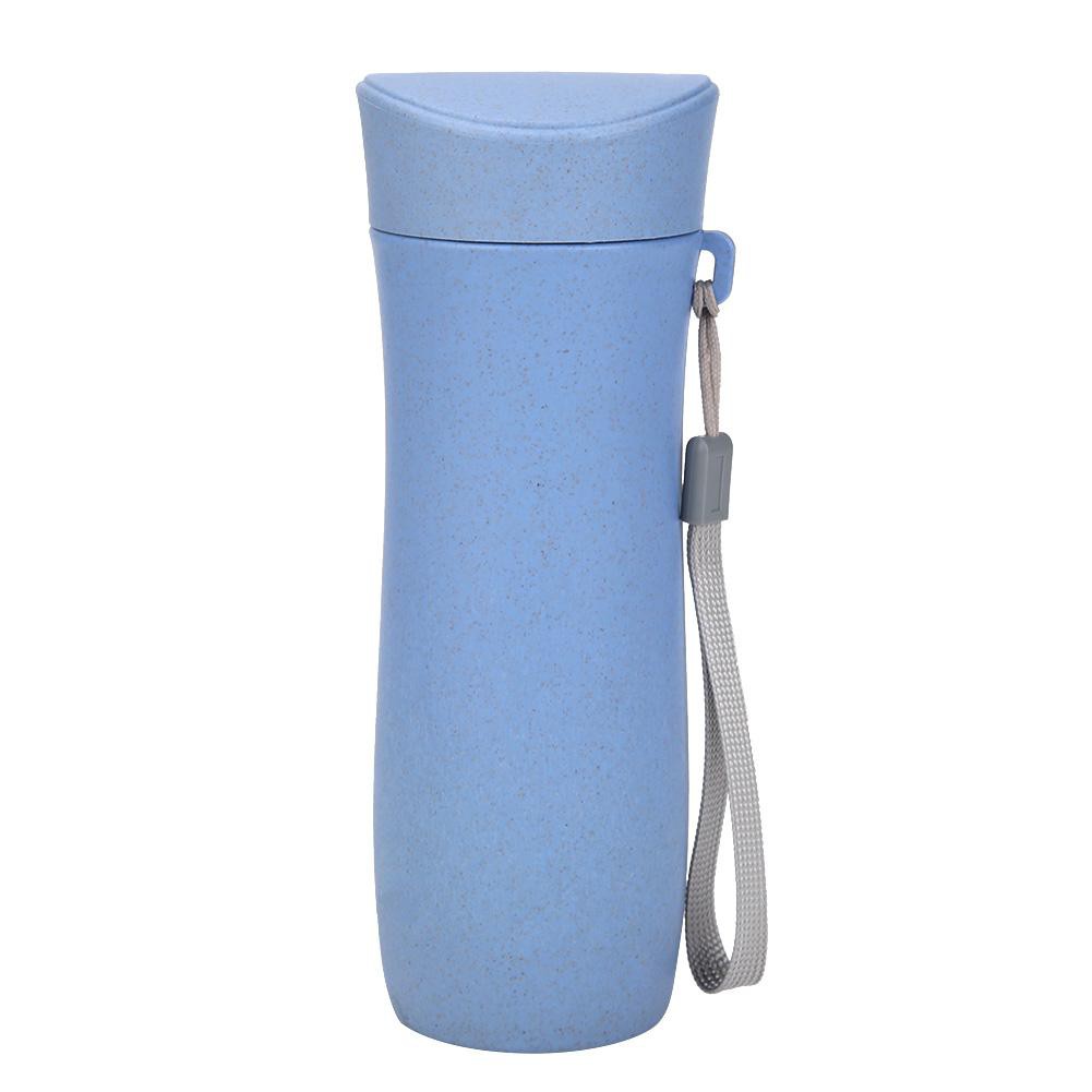 300mL Eco-Friendly Wheat Straw Drinking Cup Portable Coffee Tea Mug Water Bottle