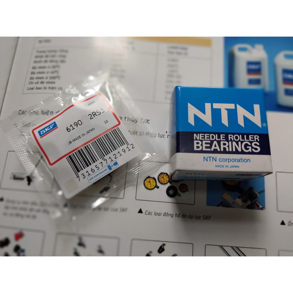 Bạc đạn pully đũa và bạc đạn pully tròn nồi sau Honda Vario 150, Click 150, SH 150