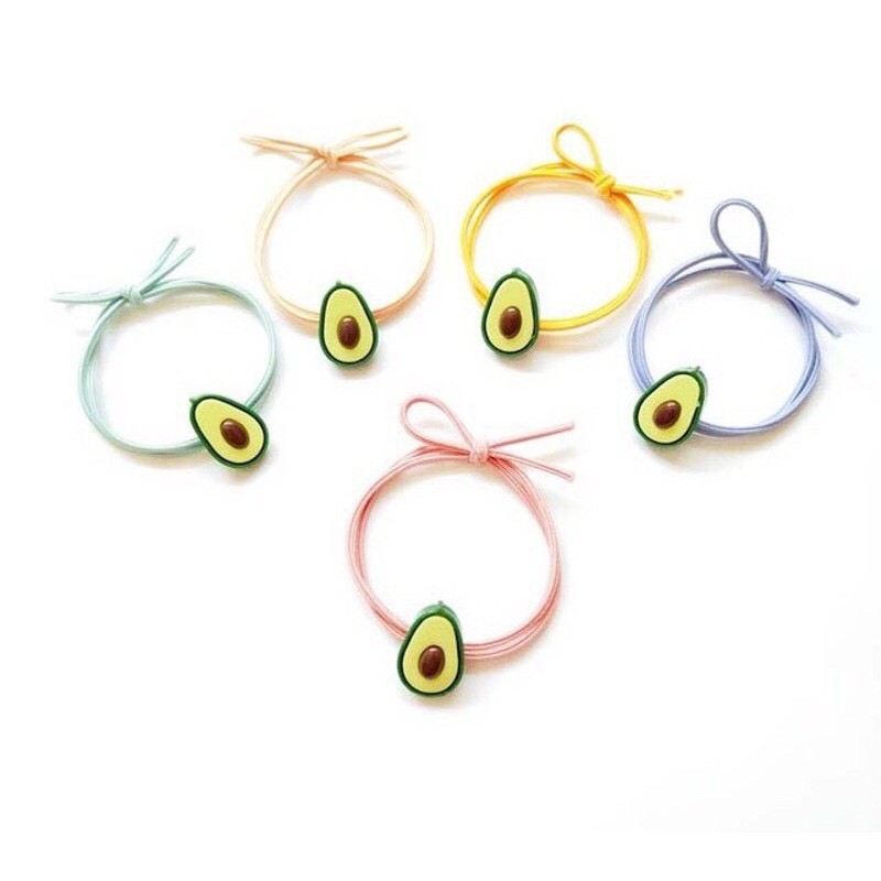 Chun buộc tóc quả bơ