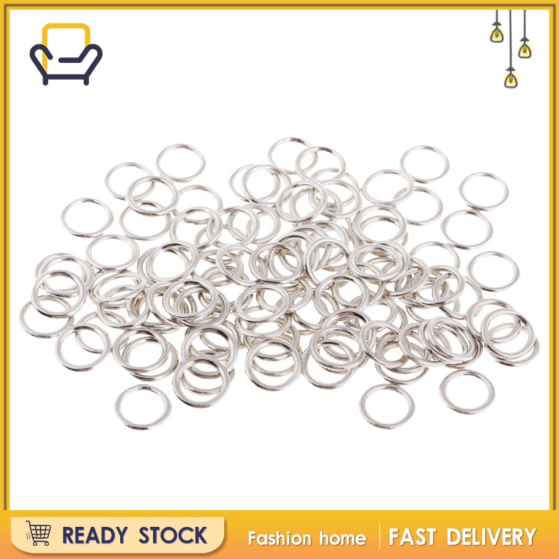 Set 100 Kẹp Dây Áo Ngực Hình Chữ O 8mm Happi2ness