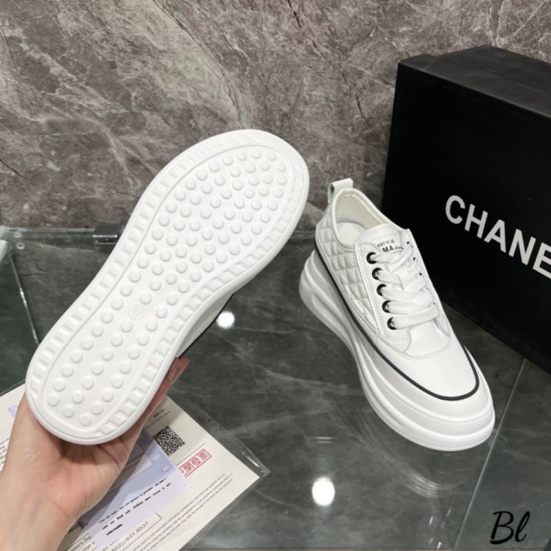 loH Giày Thể Thao 7p Cn Da Thật Trần Chỉ Mềm Êm Fullbox Cao Cấp