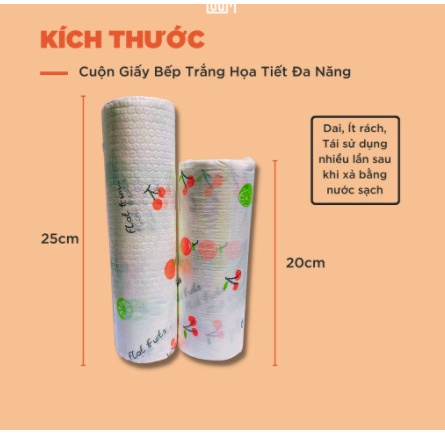 Khăn giấy lau đa năng lau bếp 40 miếng hình thú cute có thể giặt được và tái sử dụng 88289 baonhishop2202