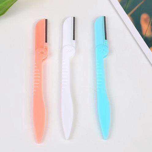🌈Có ba trong một gói，Dao cạo lông mày tiện lợi