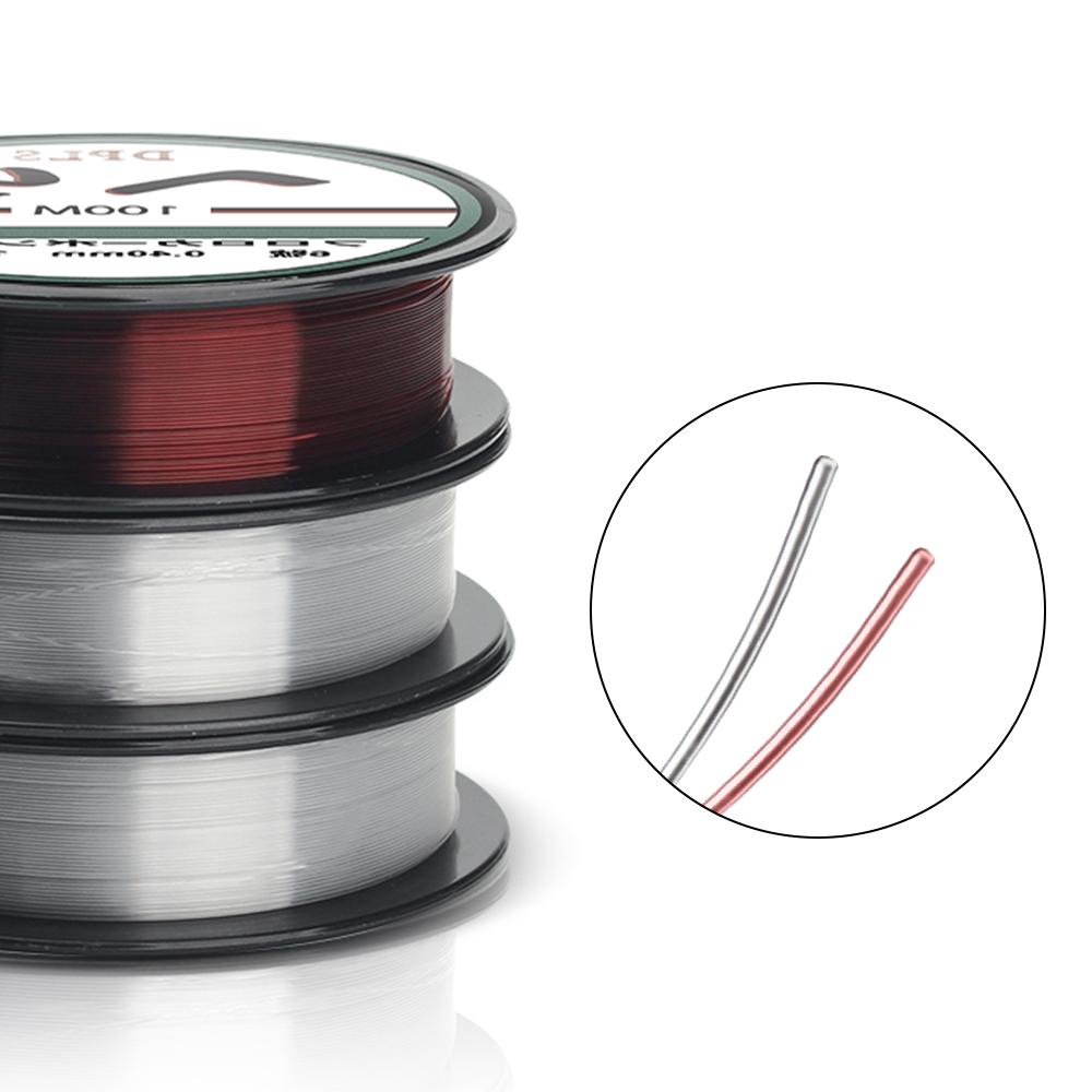 GLENES Fishing Accessories Fishing Fly Line Super Strong Fishing Lines Fishing Line Carp Fishing Nylon Monofilament Abrasion Resistant 100m High Sensitivity Mainline/Tippet/Multicolor