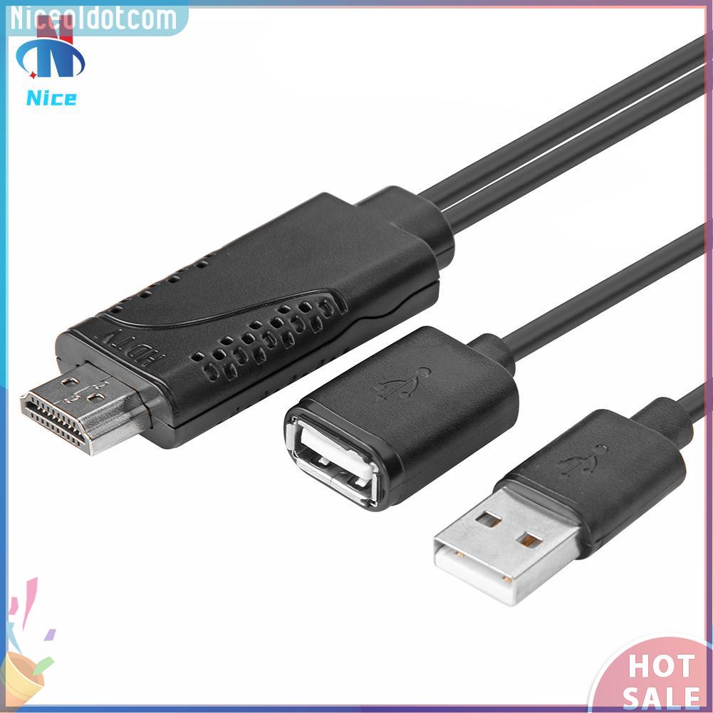 Dây Cáp Chuyển Đổi USB Cái Sang HDMI 1080P HDTV TV Kỹ Thuật Số AV