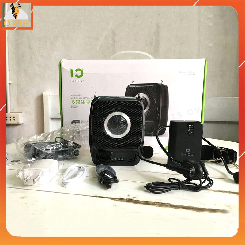 Shidu SD-S92 - Máy Trợ Giảng Không Dây UHF, Buletooth 4.1, Công Suất 25W