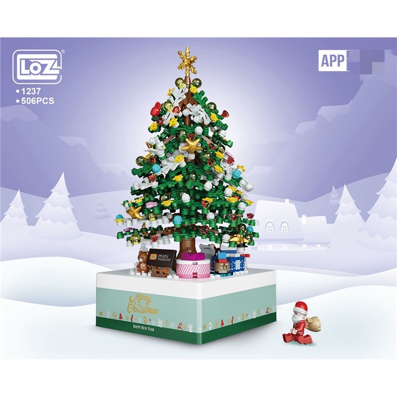 Hộp nhạc phong cách Giáng Sinh 1237/1238/Christmas