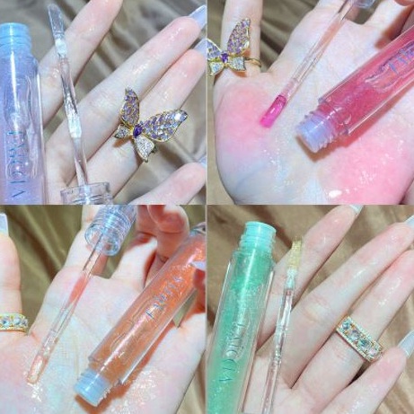 Son bóng nhũ Faiccia căng mộng môi có 6 màu siêu xinh