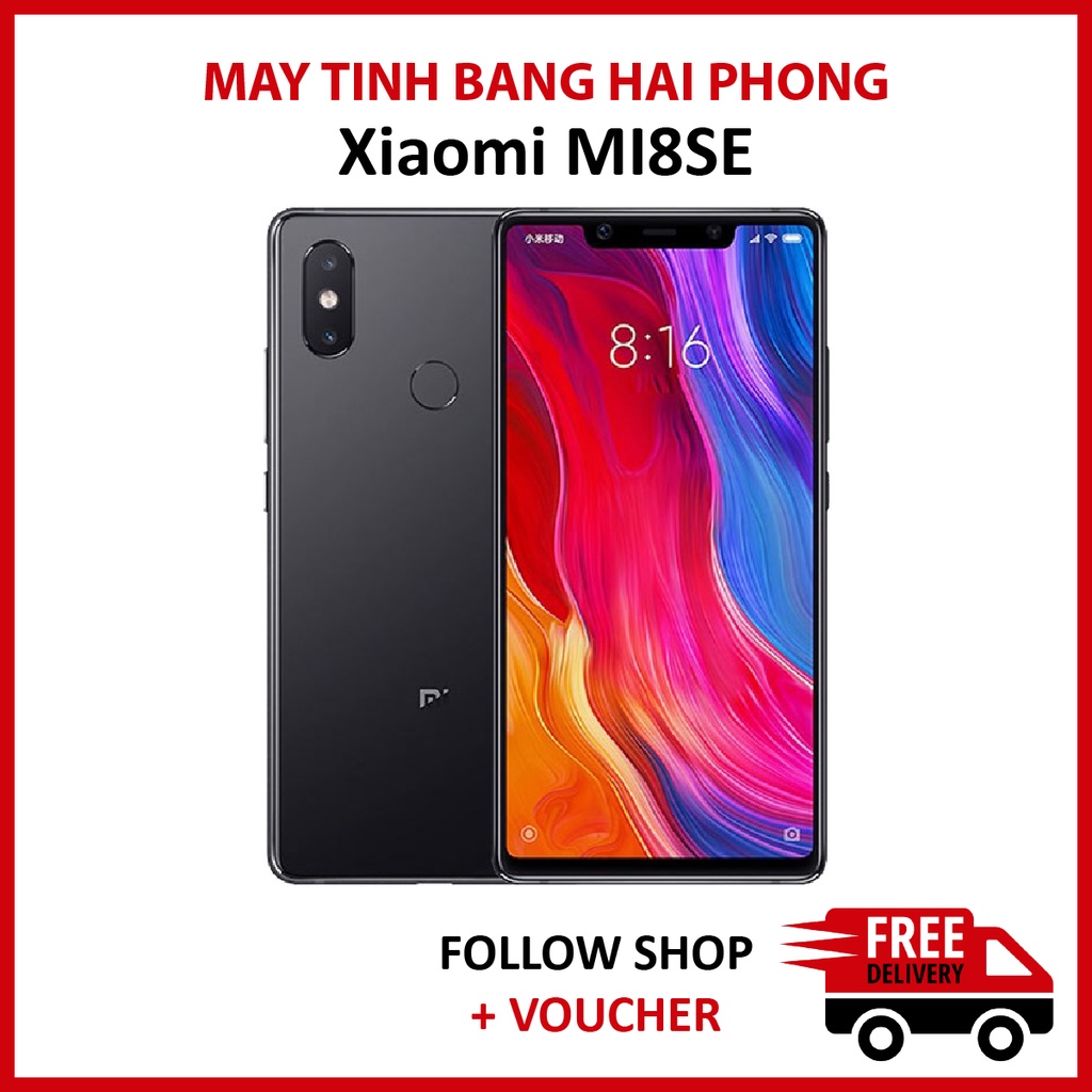 Điện thoại Xiaomi Mi 8SE, Ram 6GB chip Snap 710 chiến game mượt mặt lưng kính siêu đẹp