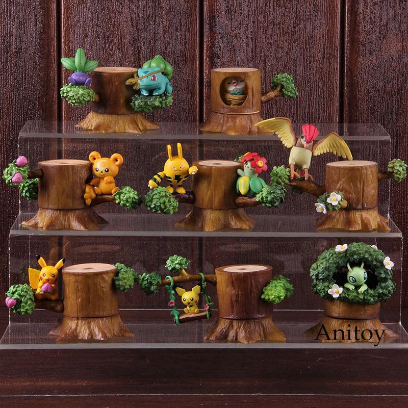 Mô hình nhân vật bulbasaur hoạt hình Pokemon
