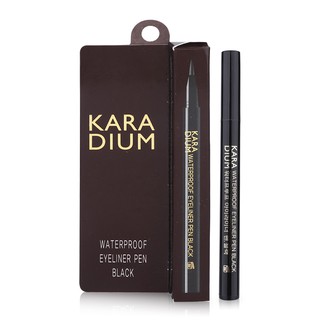 Bút Dạ Kẻ Mắt Karadium Waterproof Eyeliner Pen Black