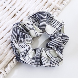 Combo 3 Cột tóc scrunchies sọc ca rô phong cách hàn quốc
