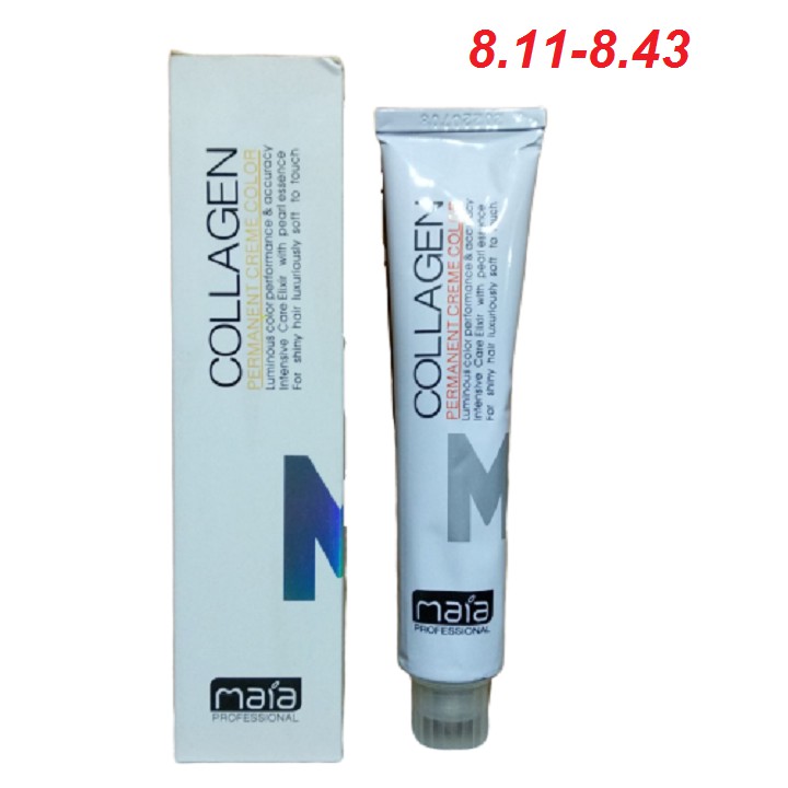 [Mua 10 tặng 2]Màu nhuộm tóc Maia collagen 100ml cho salon từ 811-843 | WebRaoVat - webraovat.net.vn