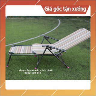 [giá sỉ] Ghế bố khung sơn tĩnh điện loại cao cấp_Võng Xếp Thảo Điều