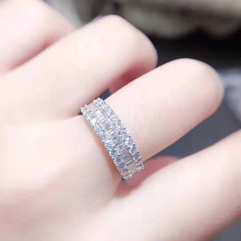 Nhẫn Mạ Vàng 18k Thiết Kế Đơn Giản Cho Nữ