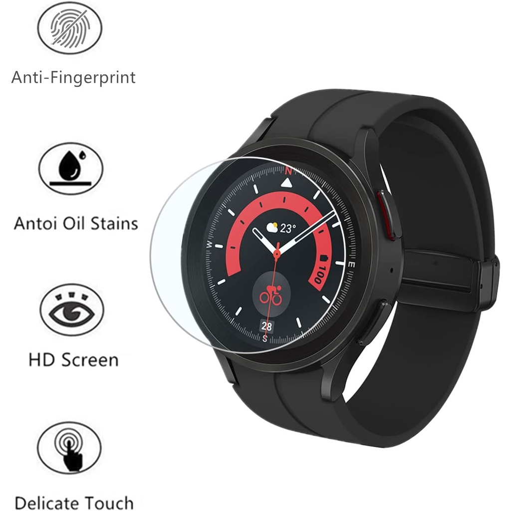 Set 3 Phim Dán Bảo Vệ Màn Hình Cho Đồng Hồ Samsung Galaxy Watch 5 Pro 45mm Galaxy Watch5 40mm 44mm