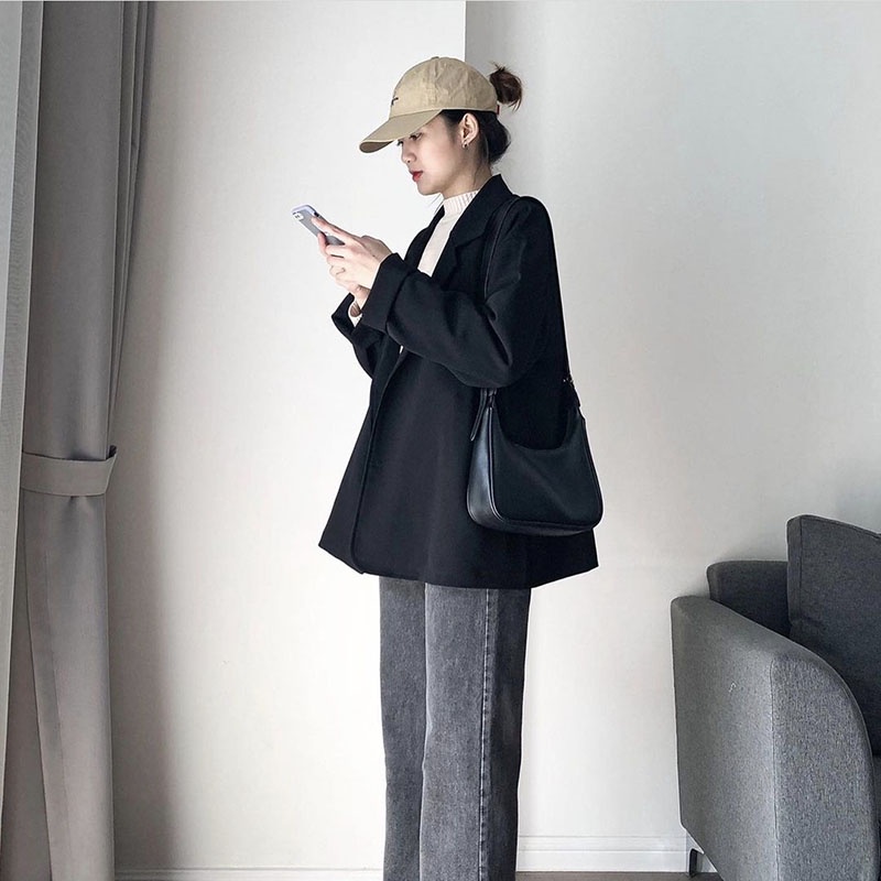 Áo Blazer- Áo Vest Trơn Chất Vải Tuyết Mưa Phom Đẹp M5574-Violet