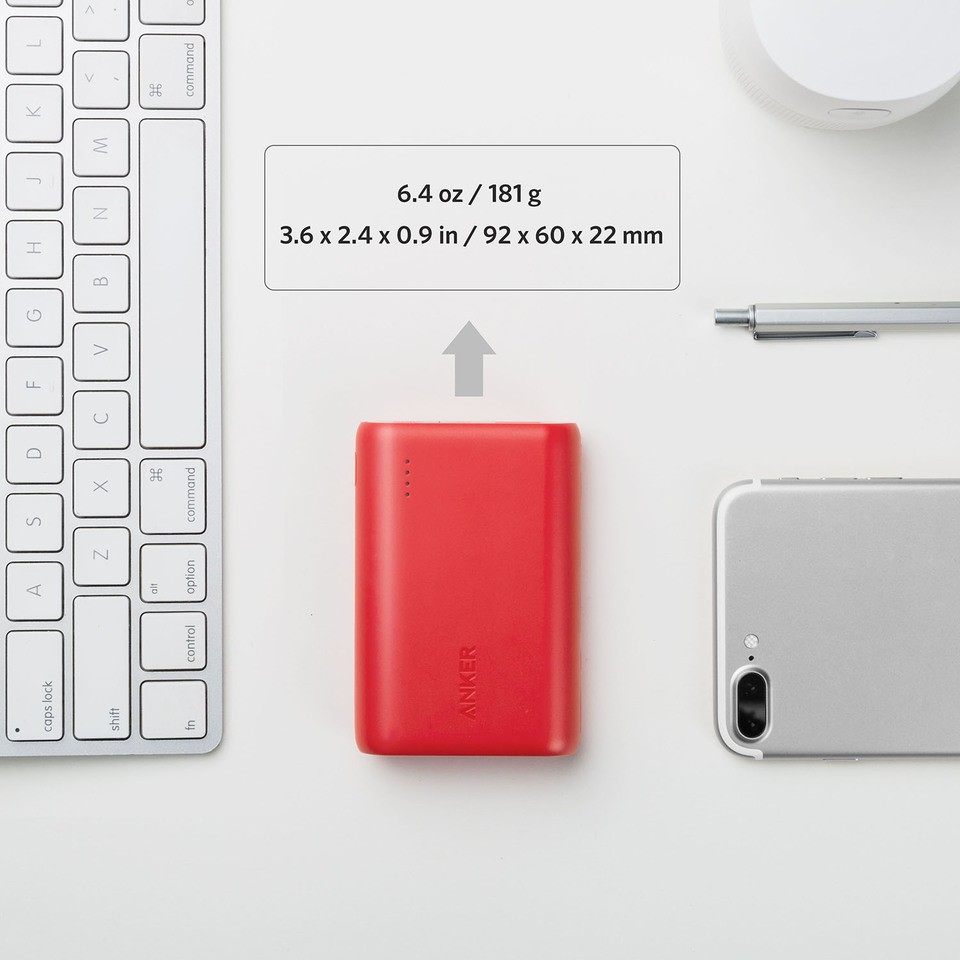 [Mã ELMALLCOIN hoàn 8% xu đơn 500k] Pin sạc dự phòng ANKER PowerCore 10000mAh - A1263 | WebRaoVat - webraovat.net.vn