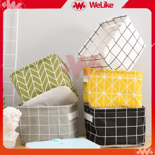 Giỏ vải đựng đồ cá nhân văn phòng nhiều mẫu shop bán buôn giá gốcwelike