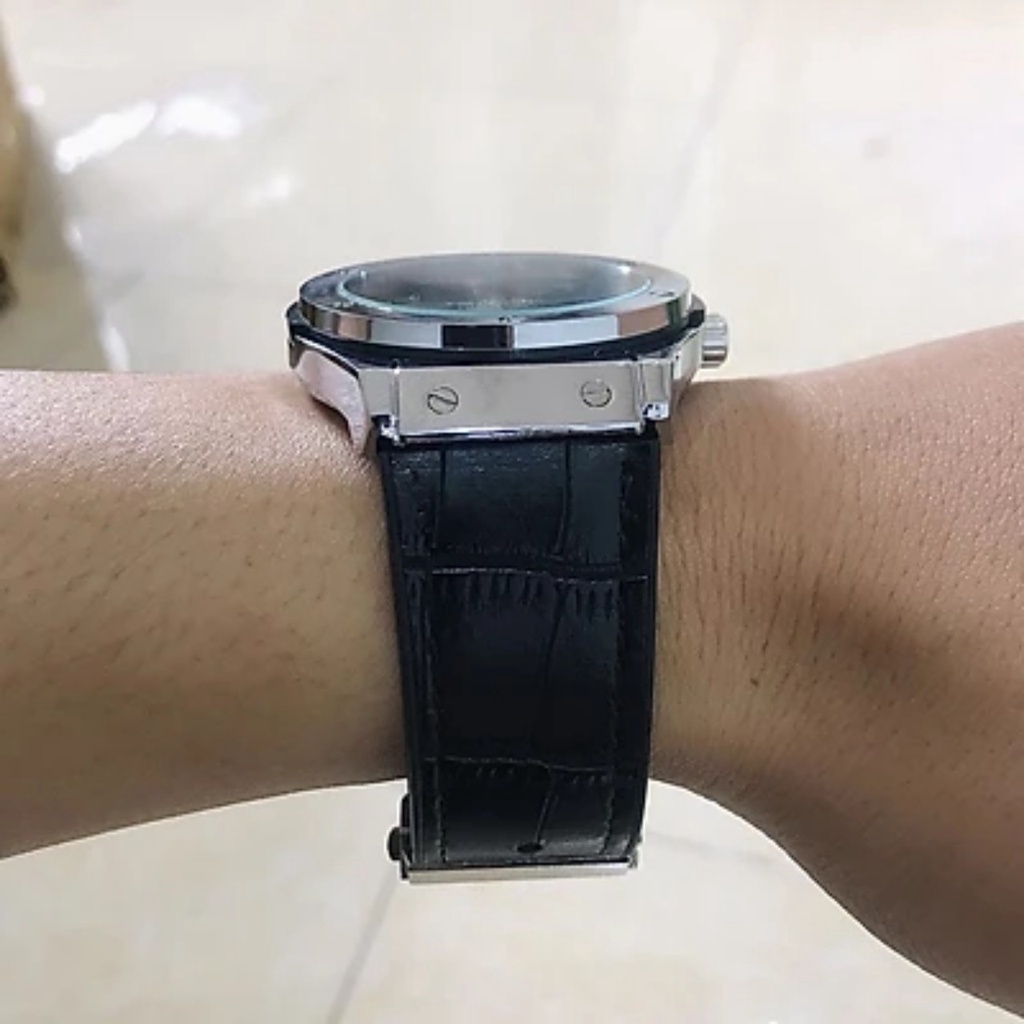 Đồng Hồ Nam Dây Da Bò Cao Cấp Full Box [ BH 12 Tháng] Lỗi 1 Đổi 1 Hoàn Toàn Miễn Phí | BigBuy360 - bigbuy360.vn