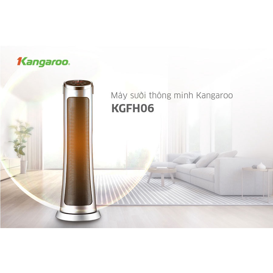 Máy sưởi gốm ceramic Kangaroo KGFH06