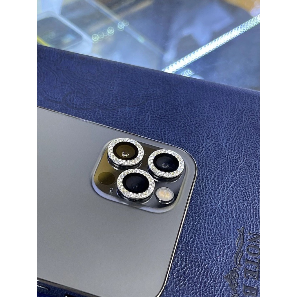 Dán Camera Từng Mắt Kim Cương, Miếng Dán Bảo Vệ Camera Cho 11/12/11Promax/12Promax/13/13Promax