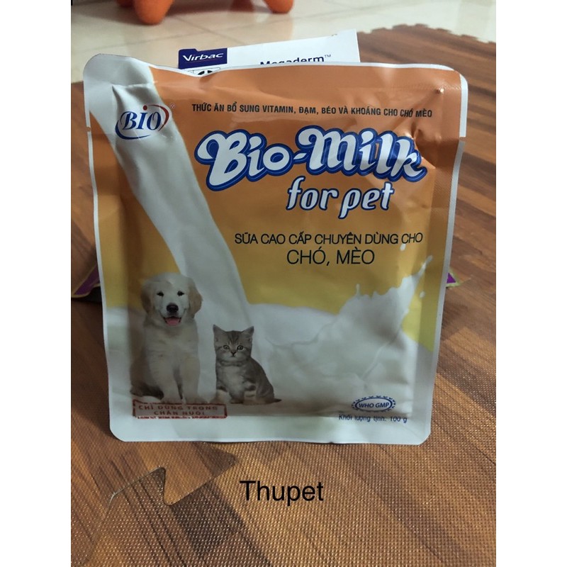 sữa bột cho thú cưng Bio-milk