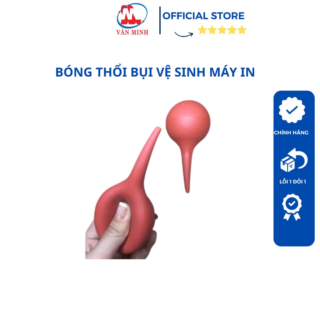 Bóng thổi bụi vệ sinh máy in, hộp mực, máy tính, laptop, quả bóp vệ sinh.