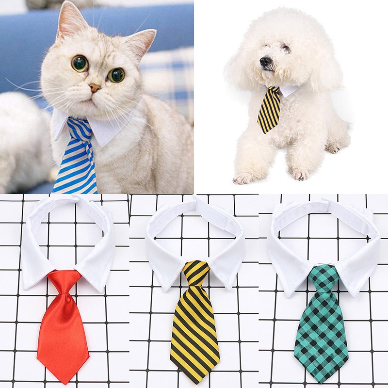Cà Vạt Nơ Sọc Xinh Xắn Cho Thú Cưng