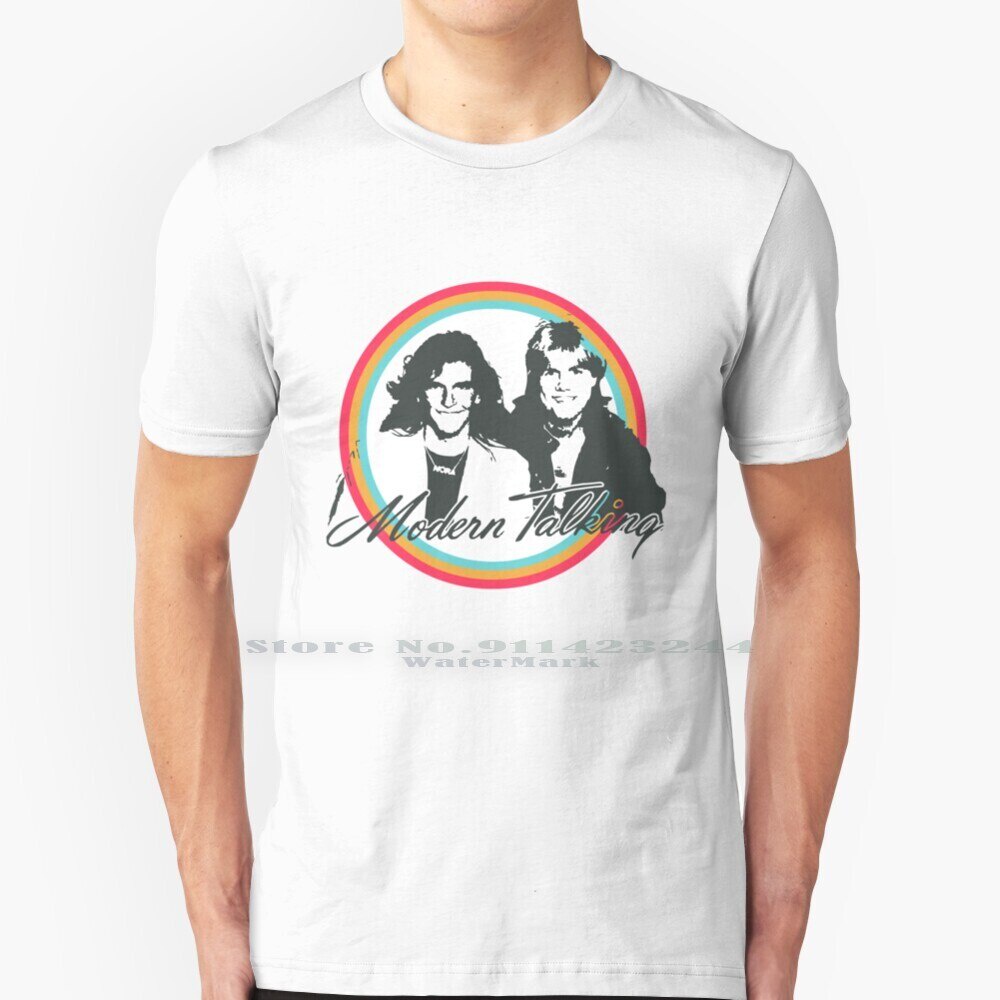 Hiện Đại Nói Áo 100% Cotton Nguyên Chất Nói Hiện Đại 80 80 Ban Nhạc Đức Sáng Tạo Xu Hướng Vintage Má