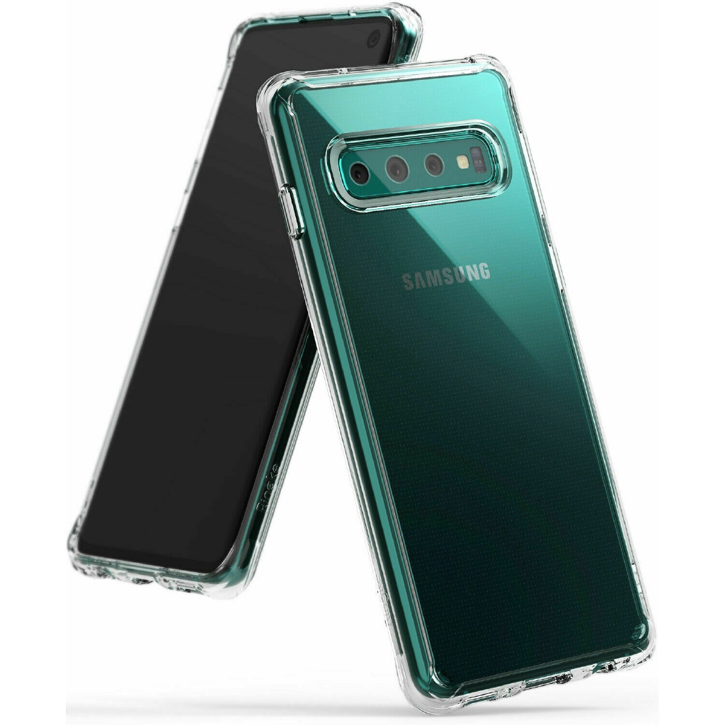 Ốp điện thoại silicon TPU trong suốt chống sốc cho Samsung Galaxy S10 S10 Plus S10Lite