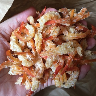 Tôm khô lấy chỉ đất