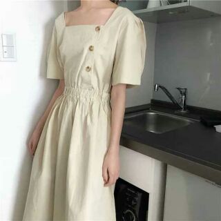 Váy xinh dáng dài kiểu Hàn Quốc