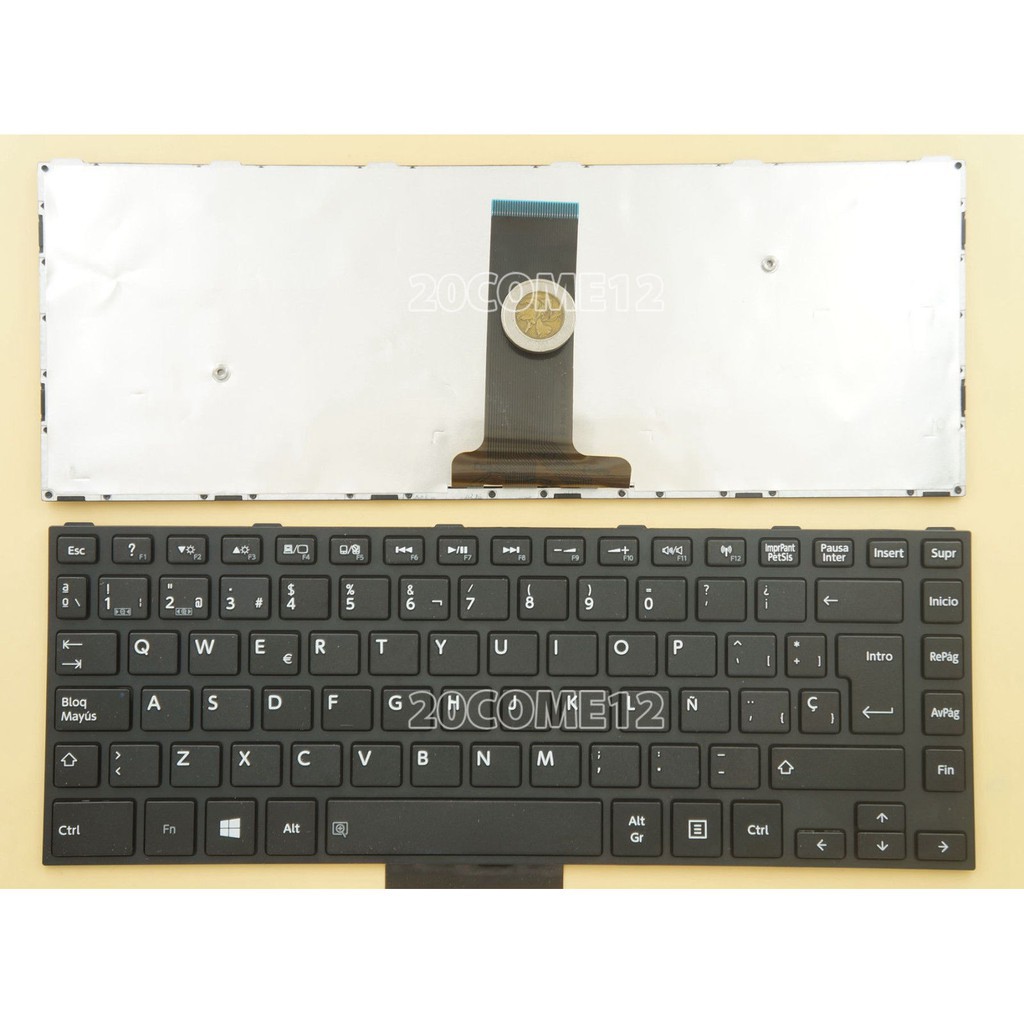(KEYBOARD) BÀN PHÍM LAPTOP TOSHIBA C40-B dùng cho Satellite C40-B C40d-B C40t-B
