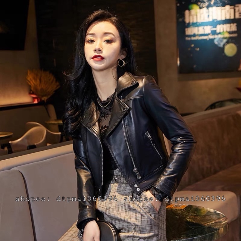 Bán sỉ ÁO KHOÁC DA NỮ dáng ngắn