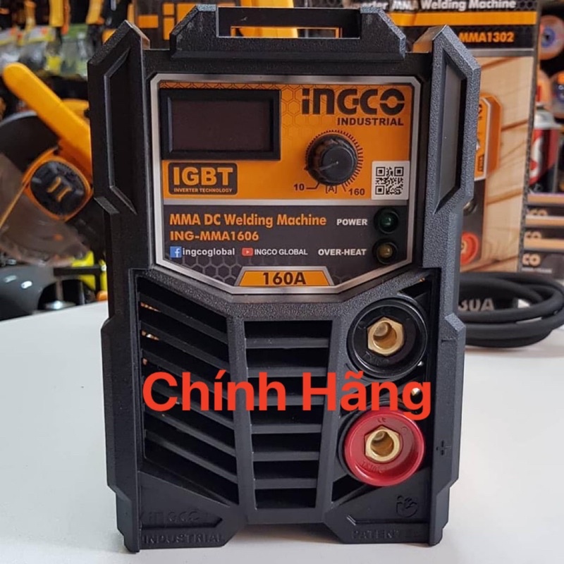 INGCO Máy hàn điện tử 160A ING-MMA1606 (Cam kết Chính Hãng 100%)