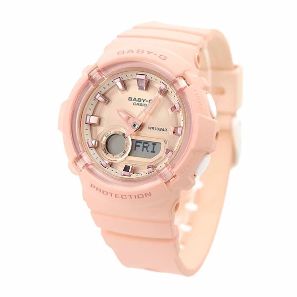 Đồng hồ nữ dây nhựa Casio Baby-G chính hãng Anh Khuê BGA-280-4ADR